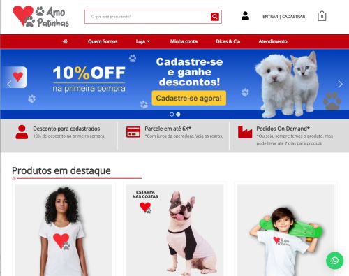 img site amopatinhas